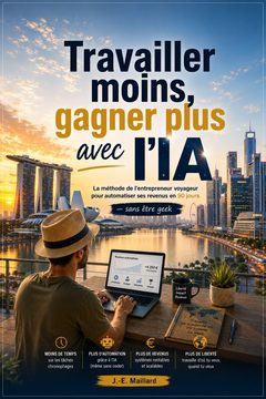 Couverture du livre Travailler moins, gagner plus avec l'IA
