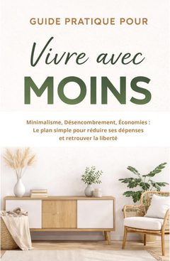 Couverture du livre Guide pratique pour vivre avec moins